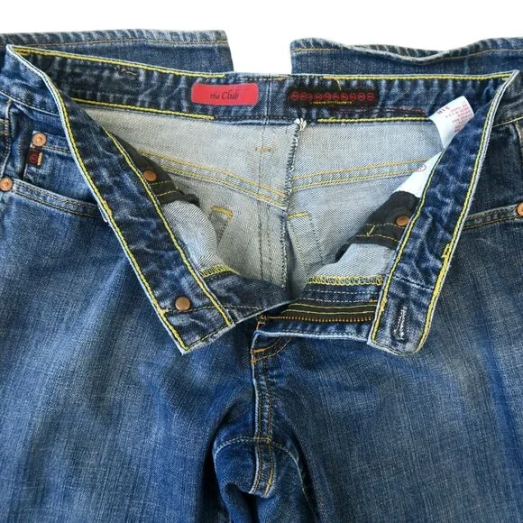 AG Adriano Goldschmied Club Flare Jeans - 3AM Wash, Size 31, Made in USA - Picture 3 of 8